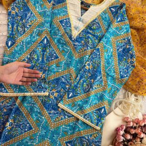 azure oasis kurti