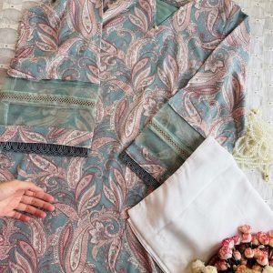 elegant paisley kurti