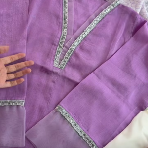 lavender purple kurti