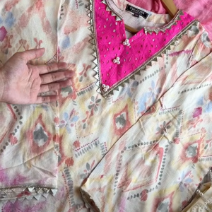 rangoli festive kurti