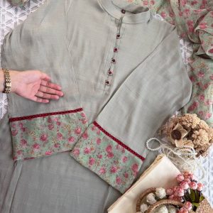 dusty gray kurti