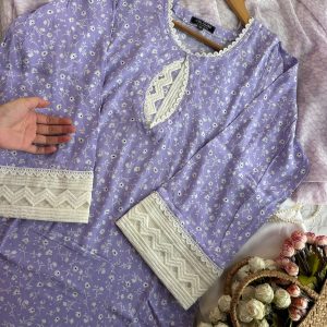 Orchid Oasis Tunic Kurti