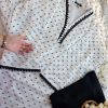 white bindu kurti