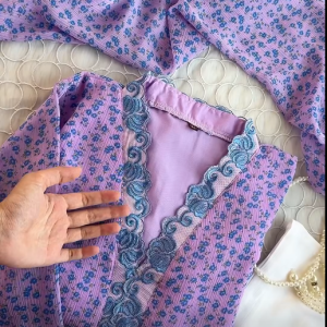 lavender blue kurti